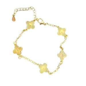 🔸17. NWOT Gold Plated Floral Bracelet